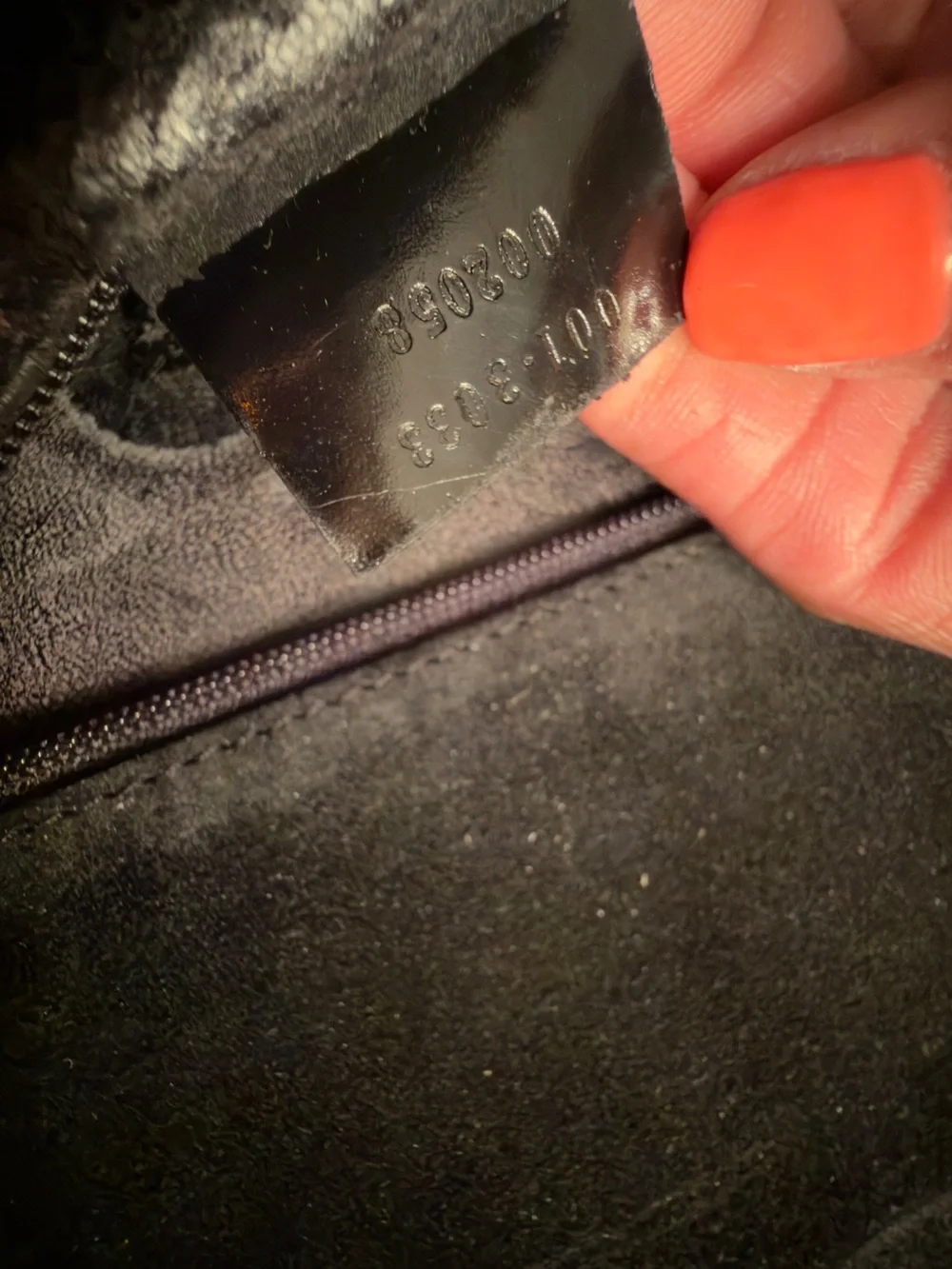 Vintage GUCCI Interlocking G Patent Leather Shoulder Bag